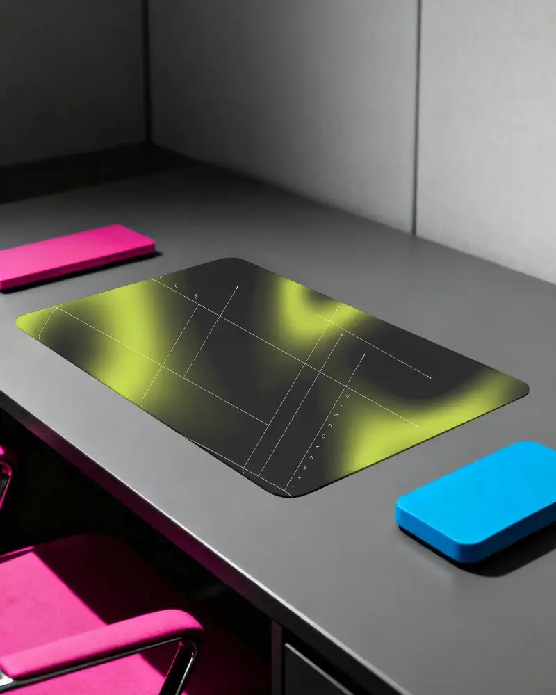 Sleek Gaming Pad Mockup For Responsive Design Presentations And Digital Project Showcase