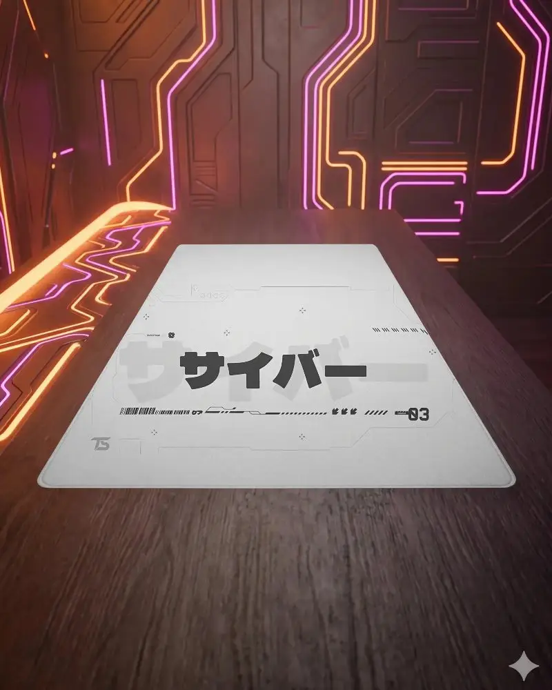 Modern Large Gaming Pad Mockup Customizable For Ultimate Gaming Experience And Comfort Play