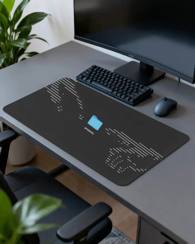 Extended Gaming Mouse Pad For Keyboard And Mouse Comfort Ergonomic Design Durable Material