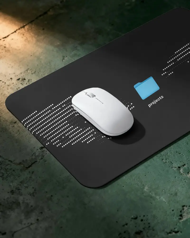 Premium Gaming Mouse Pad With Smooth Textured Surface For Ultimate Precision And Control