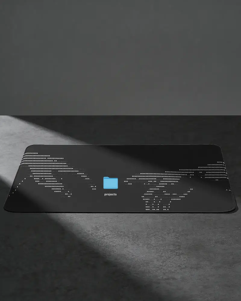 Premium Wide Gaming Pad Mockup For Comfortable Gaming Experience And Precision Control