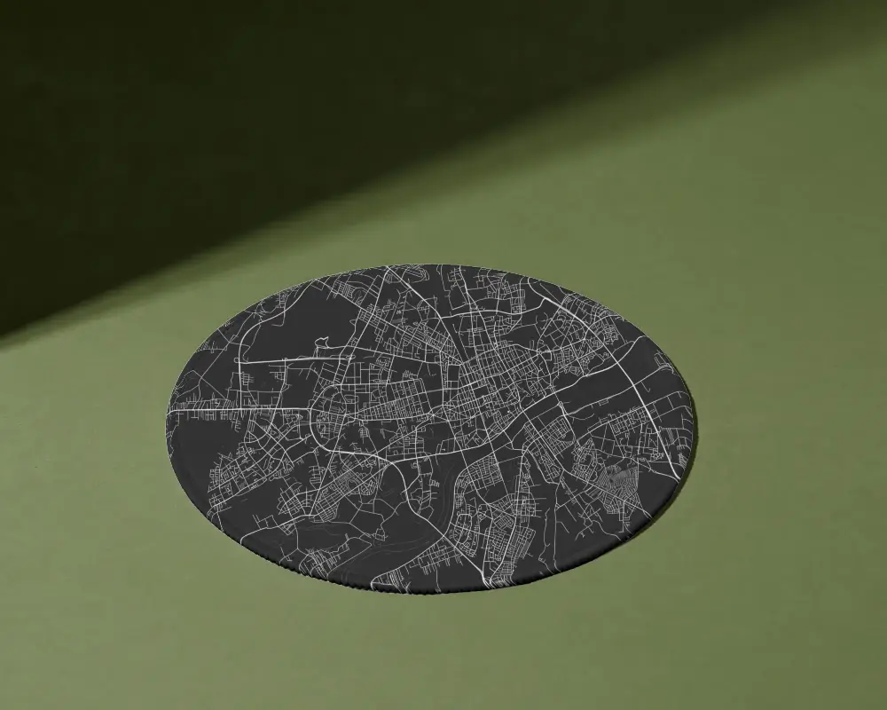 High Quality Circular Gaming Pad Mockup For Enhanced Gaming Experience And Durable Use
