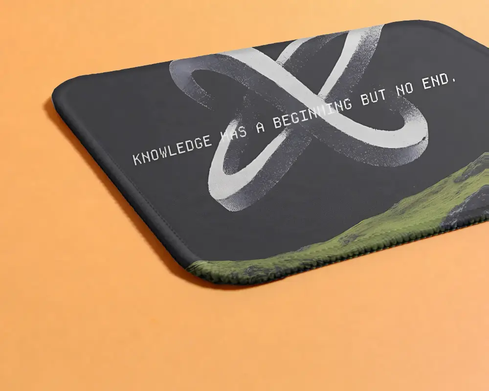 Smooth Edge Gaming Mouse Pad Mockup For Accurate Mouse Control And Precision Gaming Experience