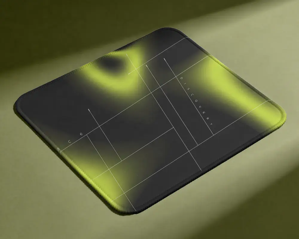 High Quality Gaming Pad Mockup Surface Optimized For Accurate Mouse Movement And Long Lasting Use