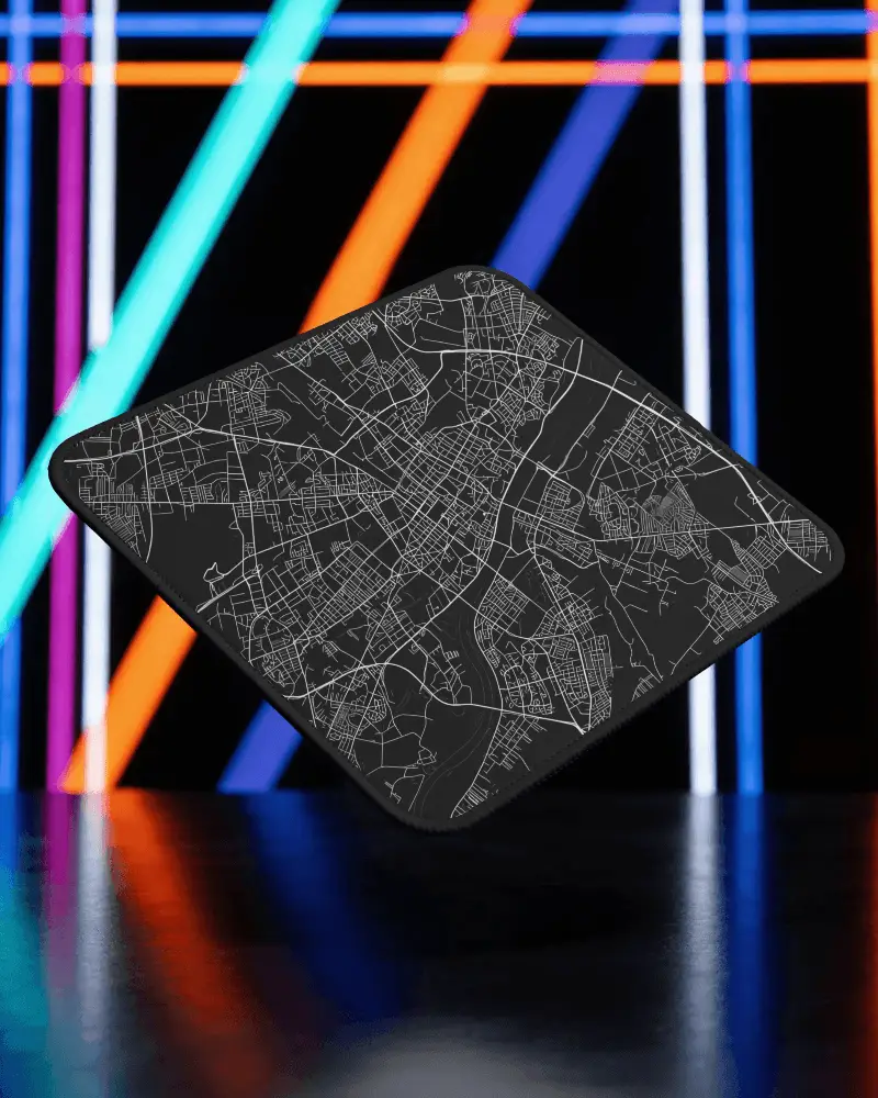 Premium Gaming Mouse Pad Mockup Textured Surface Non Slip Base For Ultimate Gaming Performance