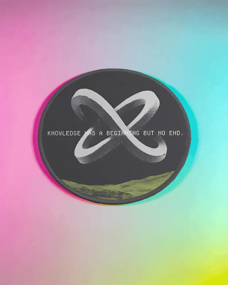 Sleek Round Gaming Mouse Pad Mockup For Precision Control And Smooth Competitive Gaming Performance