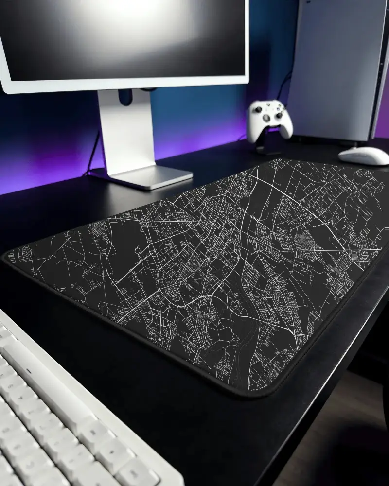 Gaming Mouse Pad Mockup For Professional Gamers Customizable Large Sized Smooth Surface