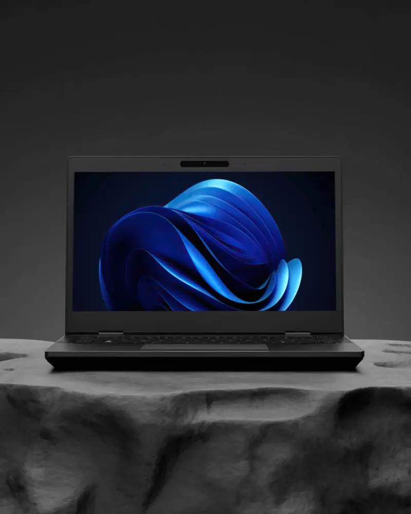 Clean Minimal Hp Laptop Mockup Ideal For Showing Web Projects Digital Products And Services