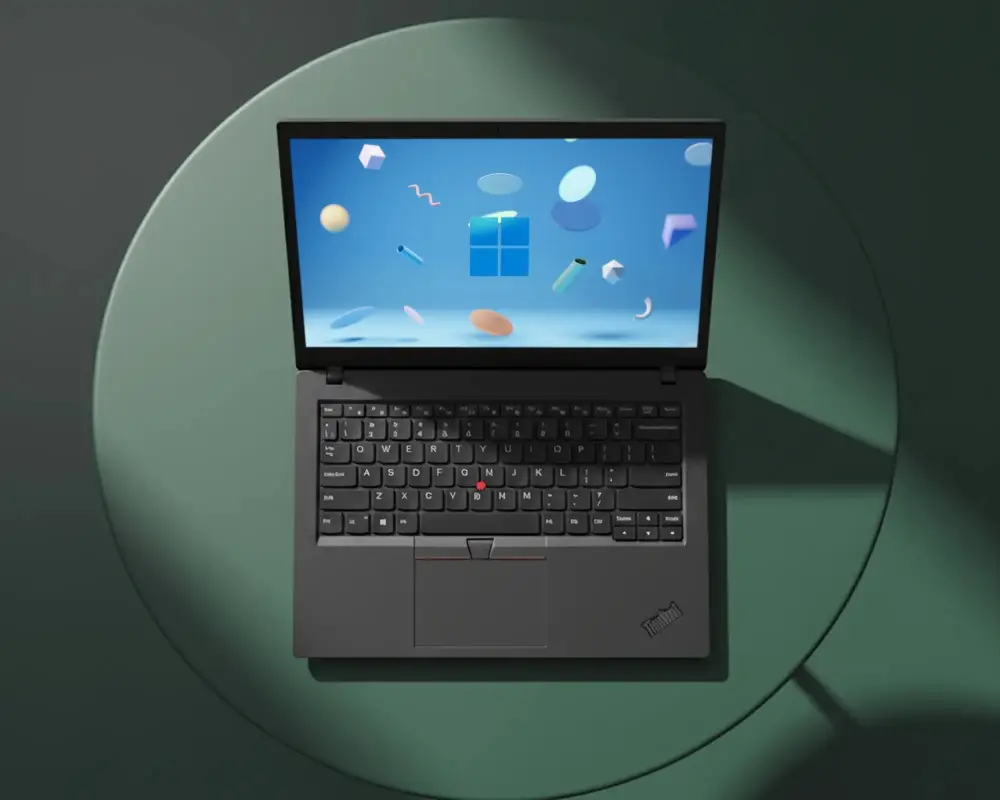 High Performance Dell Laptop Mockup Designed For Productivity And Seamless Multitasking Use