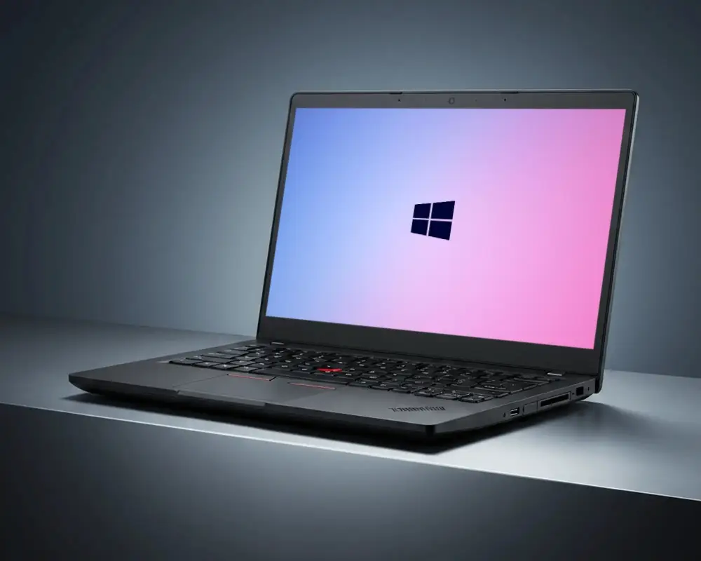 Stylish Lightweight Hp Laptop Mockup With Thin Body And Edge To Edge Screen For Design Portfolios