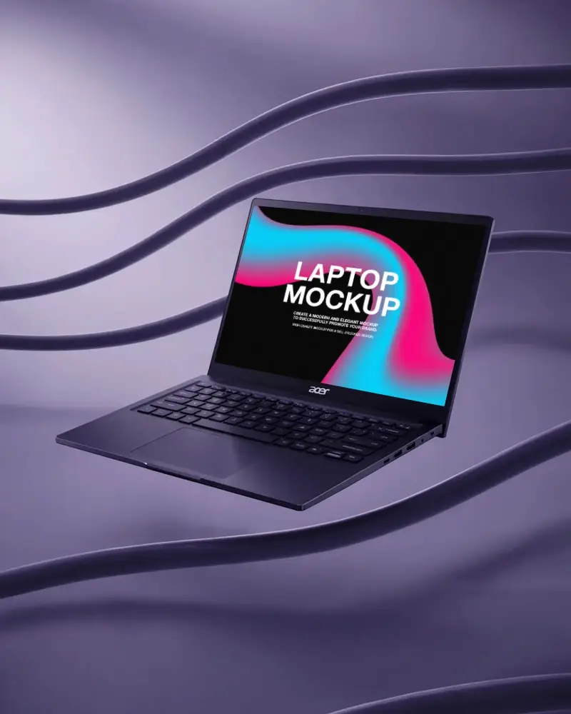 acer-high-quality-responsive-laptop-mockup-floating-with-keyboard-visible-for-product