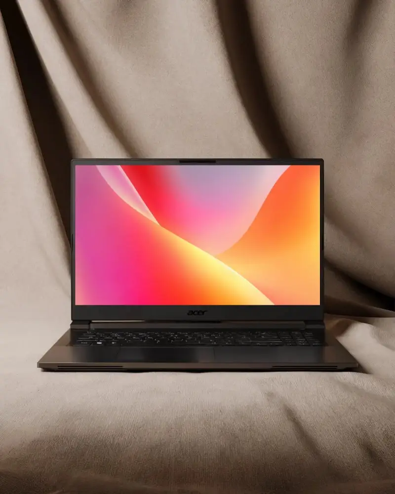 Modern Acer Laptop Mockup For Professional Presentations And Responsive Web Design Showcases