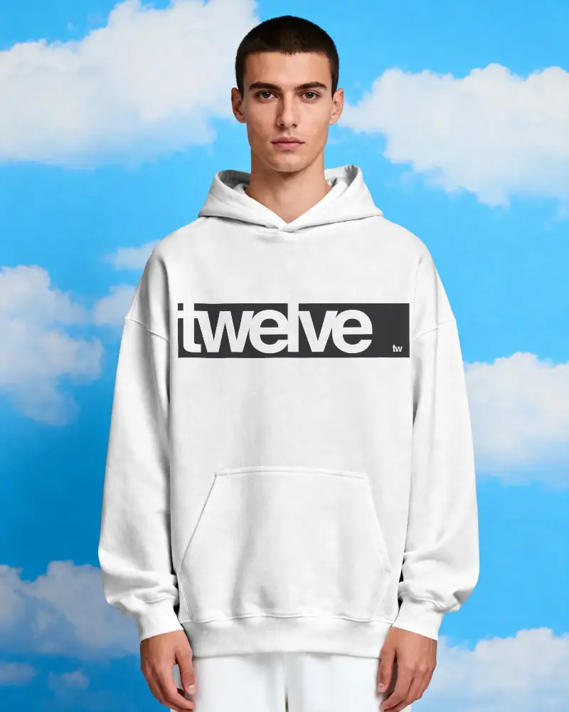 Oversized Unisex Hoodie Logo Mockup Kangaroo Pocket Ideal For Layering And Cool Weather Outfits