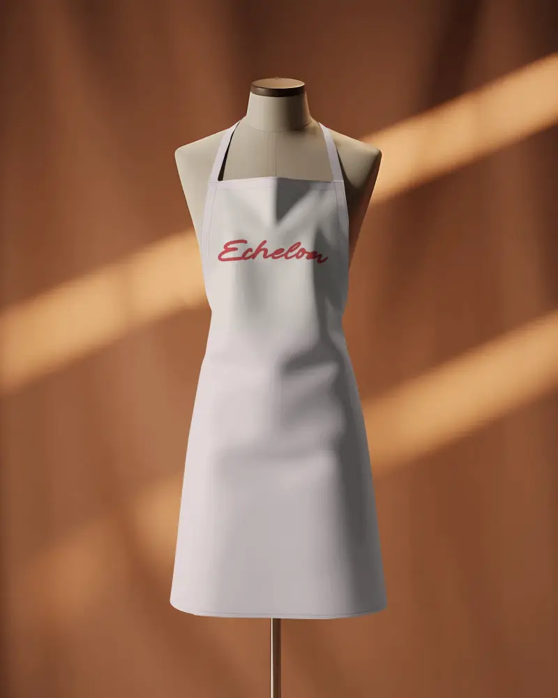 High Quality Kitchen Apron Logo Mockup For Chefs And Cooking Enthusiasts Easy To Wear And Clean