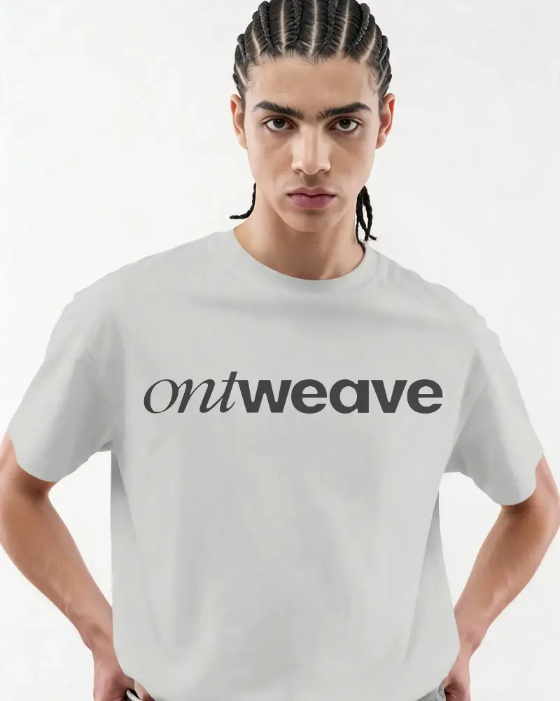Premium Comfort Fit Unisex Crewneck Tshirt Logo Mockup For Casual Daily Wear And Stylish Outfits