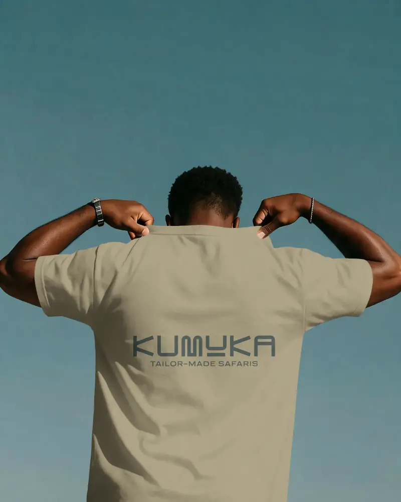 Premium Cotton Tshirt For Men Relaxed Fit Short Sleeve Casual Apparel Logo Mockup Essentials