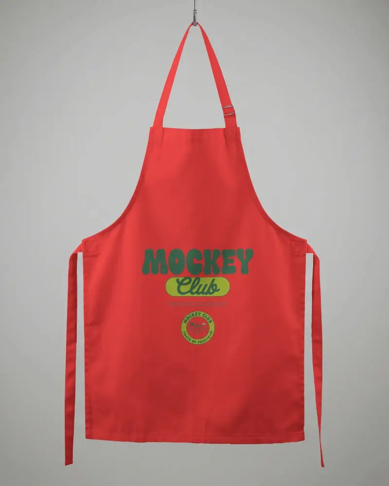 Adjustable Neck Apron For Chefs Professional Cooking Wear Washable Durable Fabric Comfort Fit