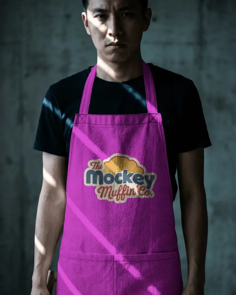 Professional Kitchen Apron For Chefs And Cooks Stylish Durable And Ergonomic Design For Ease