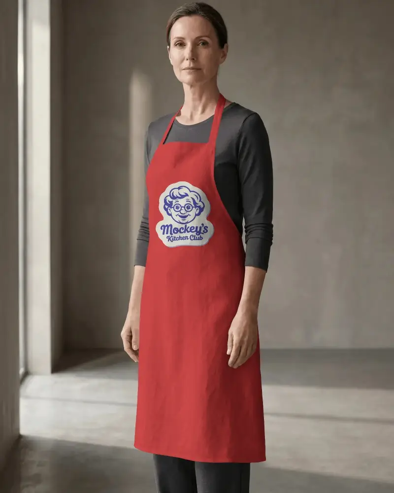 Professional Plain Apron For Chefs And Crafters Unisex Easy To Clean Durable Apron Design