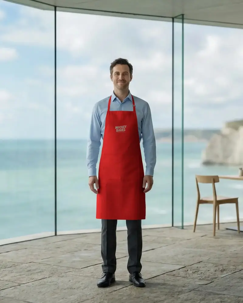 Sturdy And Durable Apron Mockup For Restaurant And Home Cooking Needs