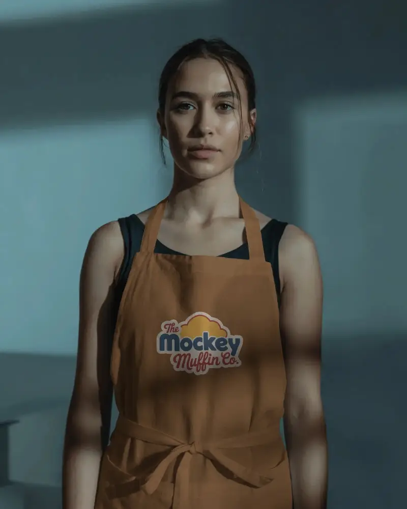 Professional Kitchen Apron Mockup For Chefs And Cooks Wear Durable And Comfortable Aprons