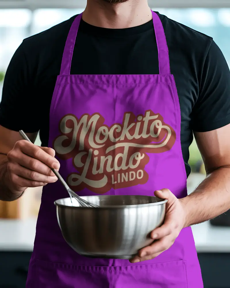 High Quality Apron Mockup With Adjustable Straps And Ample Coverage For Any Chefwork