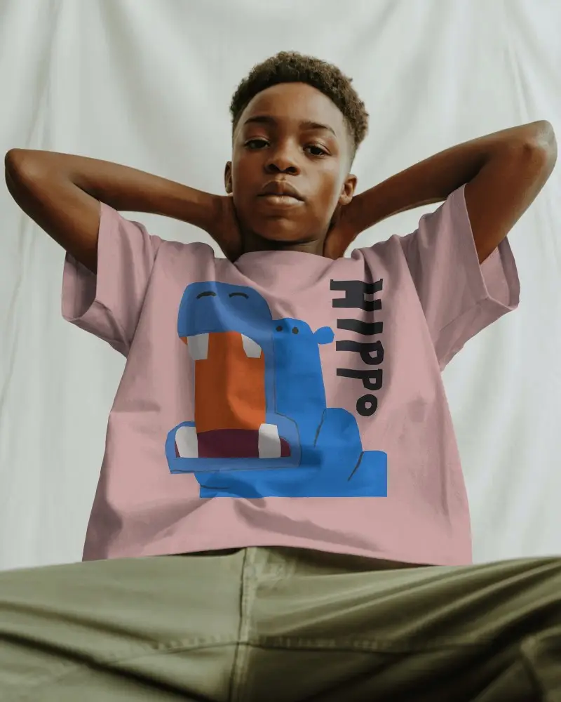 Premium Comfort Soft Baby Tee Mockup For Kids Perfect Everyday Wear Breathable Stylish Cut