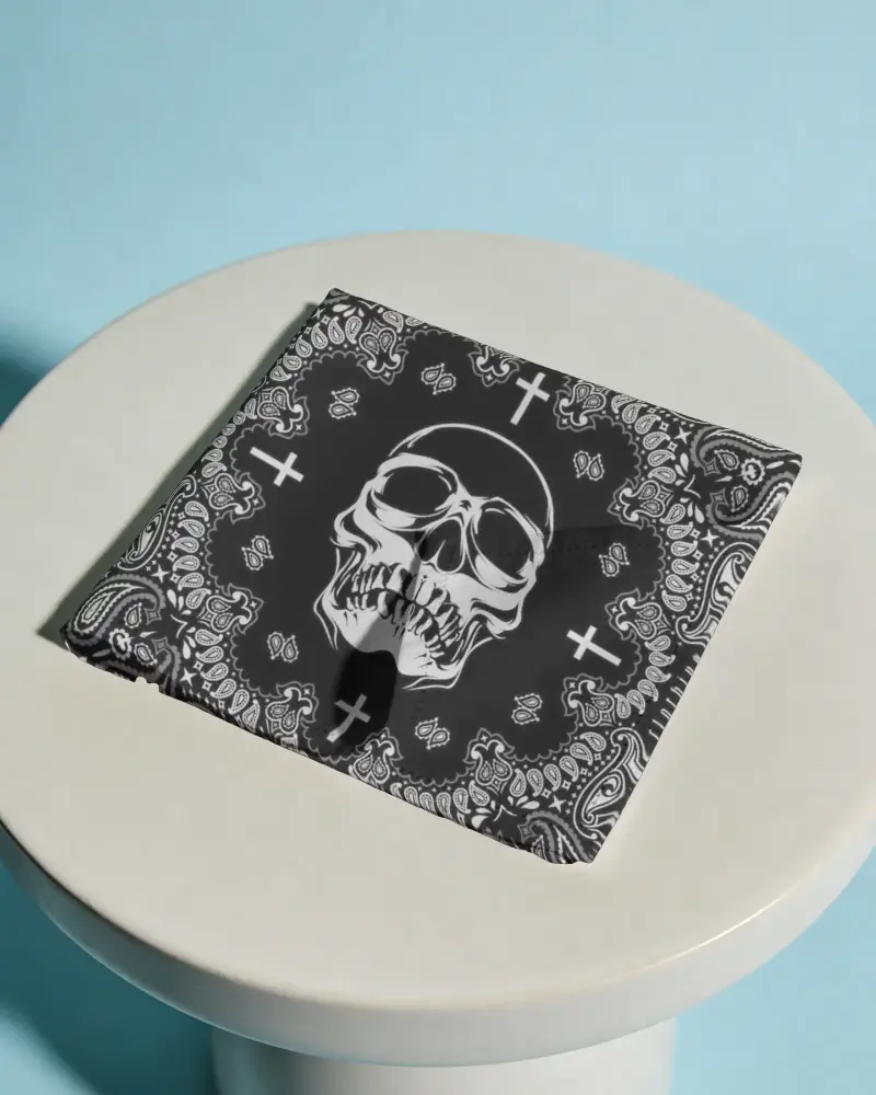 Versatile Soft Premium Bandana Mockup For Custom Prints And Personalized Stylish Accessories Ui