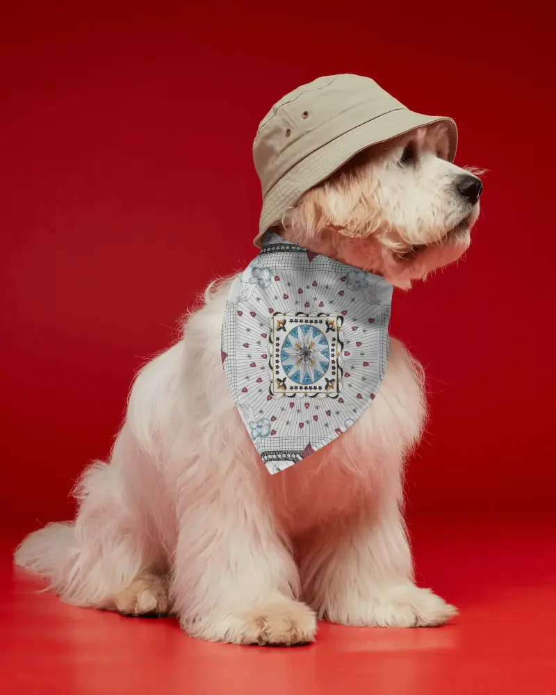 Premium Dog Bandana Mockup Versatile Pet Accessory Perfect For All Breeds And Sizes