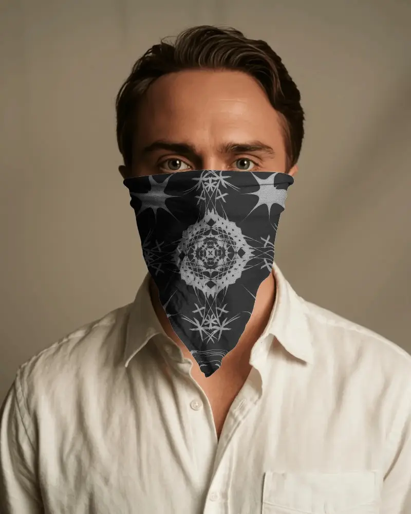 Versatile Fashionable Bandana Mockup Perfect For Custom Designs And Personal Style