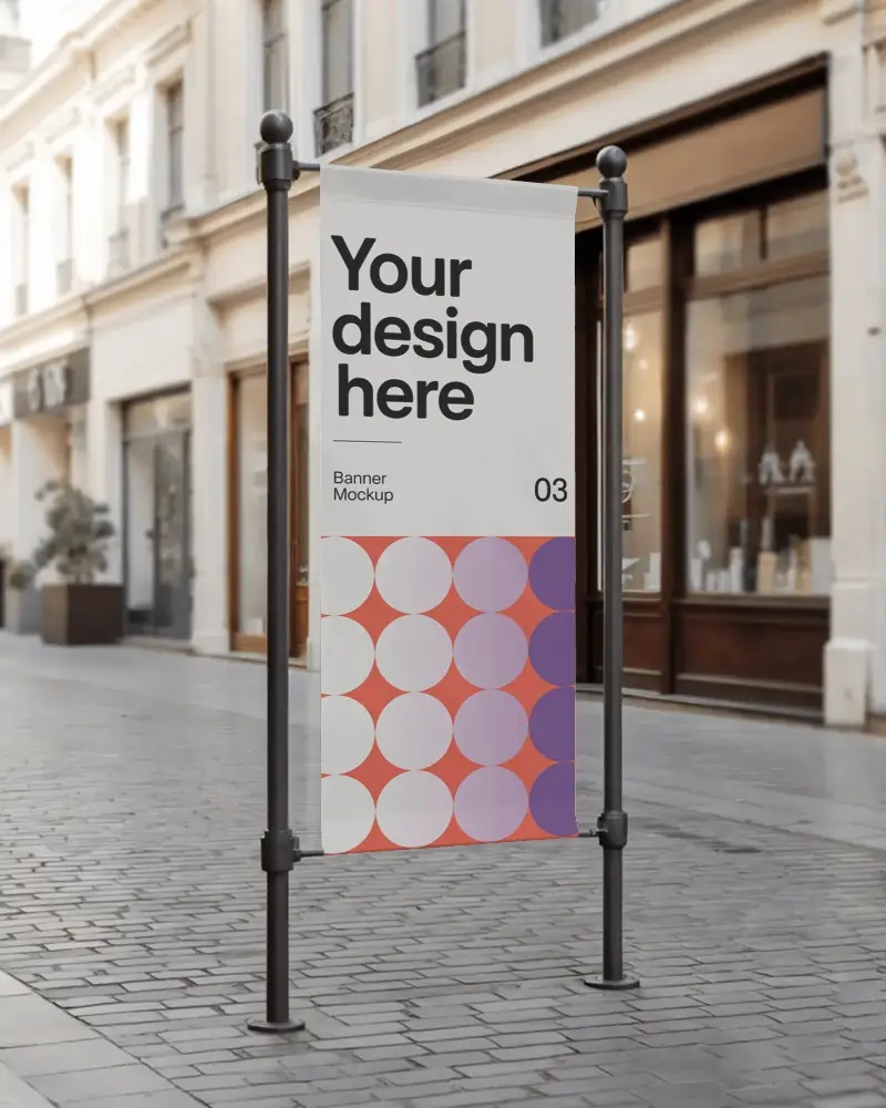 vertical-street-banner-mockup-outdoor-retail-advertising-promo-stand-alone