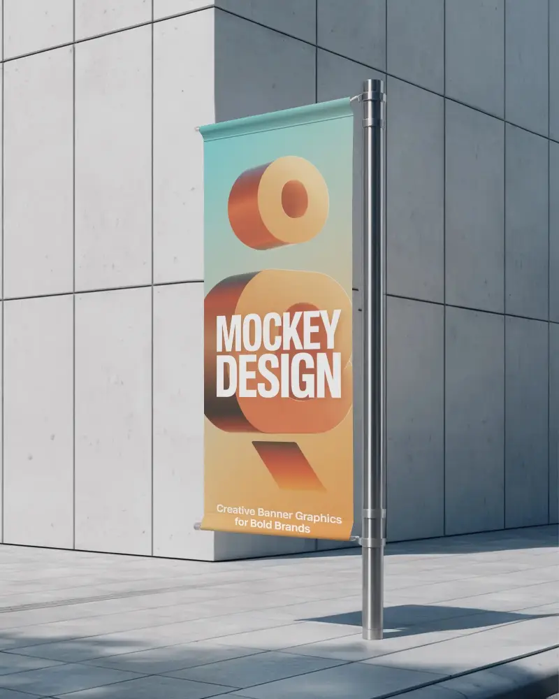 realistic-vertical-outdoor-pole-banner-mockup-for-creative-marketing-and-brand-visibility