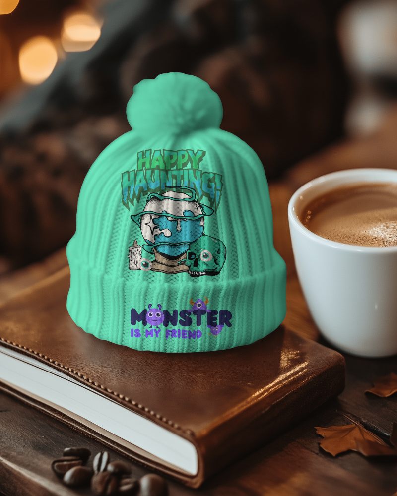 Chic Fall Fashion Item Mockup Displaying Stylish Patterns And Thoughtful Inscription