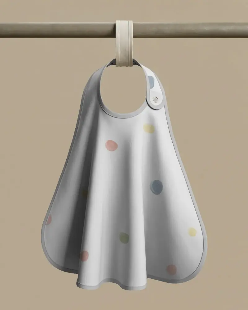 Soft Fabric Bib Mockup Perfect For Branding And Promotional Product Visualization