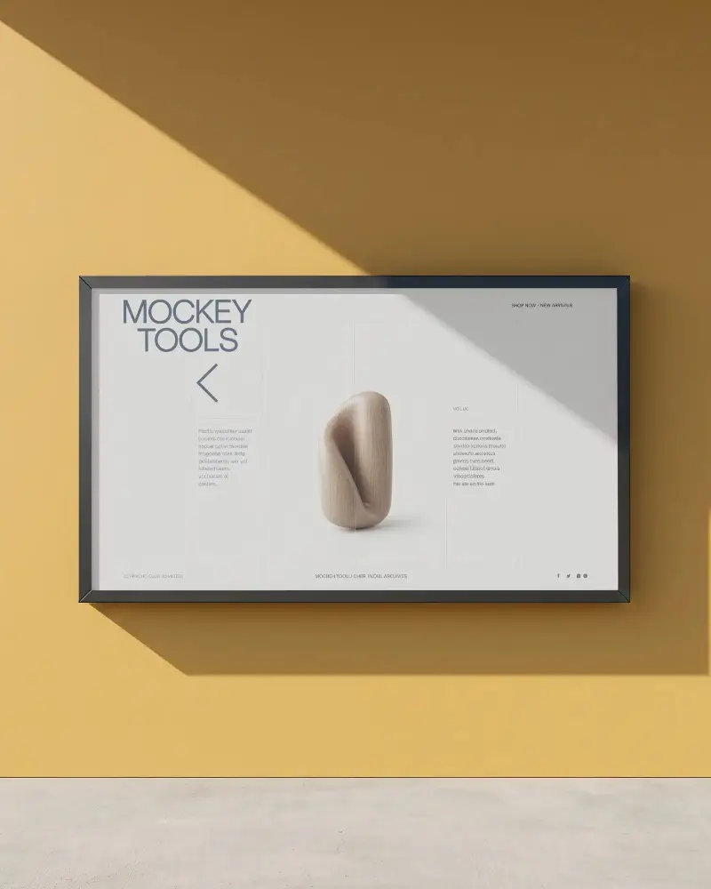 Large Empty City Billboard Mockup Display For Outdoor Marketing Campaigns