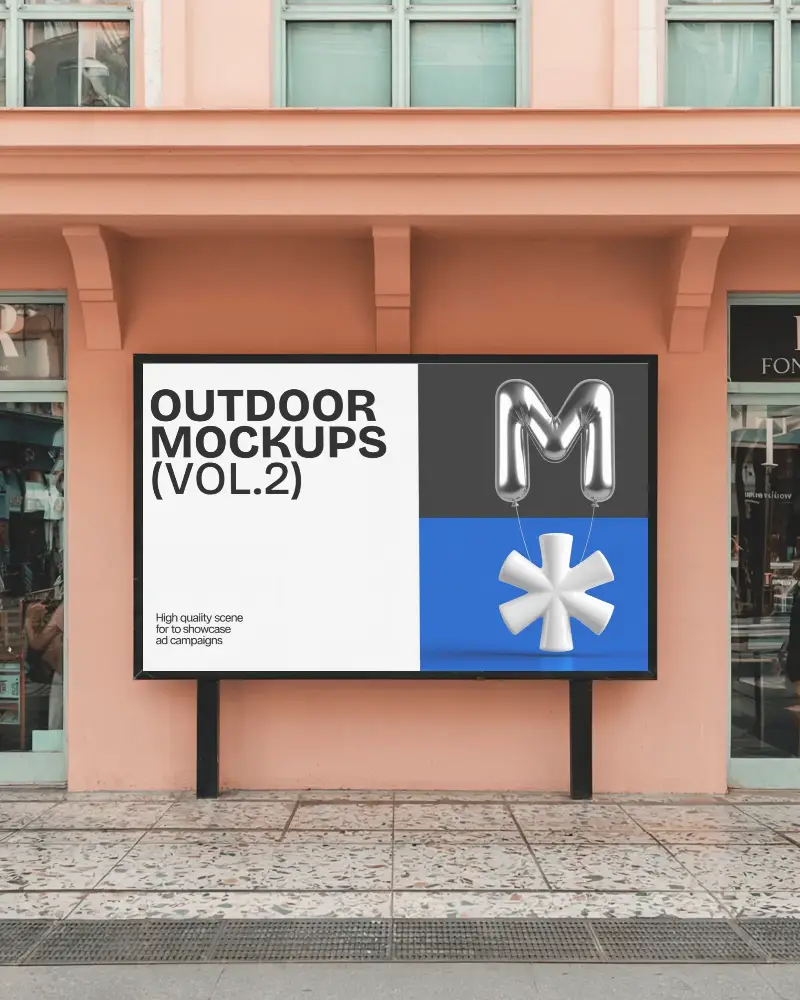 peach-storefront-horizontal-billboard-mockup-flat-color-facade-with-window-displays