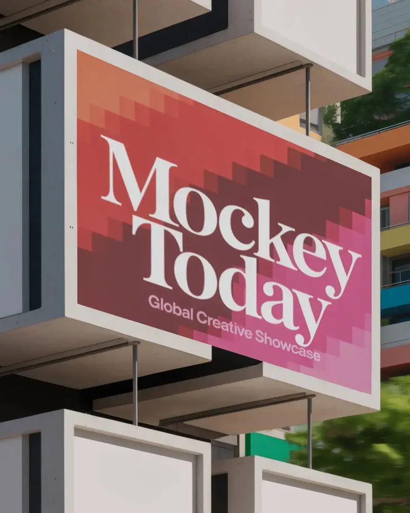 Blank Urban Billboard Mockup For Street Advertising And Promotional Design Displays