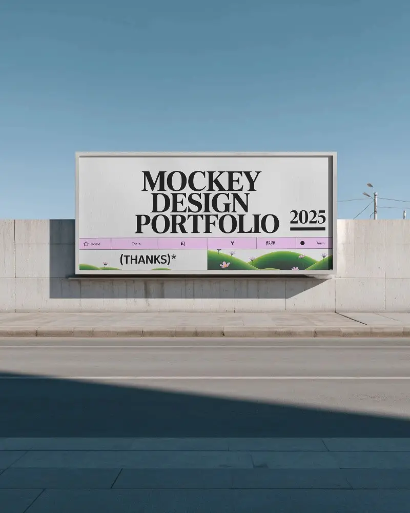 street-billboard-mockup-level-wall-mounted-clean-white-concrete-roadside-setup