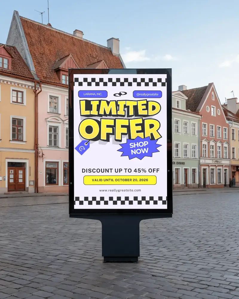 european-town-outdoor-billboard-mockup-colorful-heritage-buildings-in-cobblestone-piazza