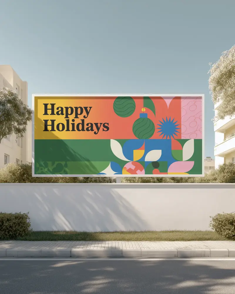 roadside-billboard-mockup-pastel-buildings-and-shadow-play-on-white-wall