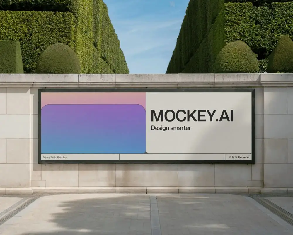 minimalist-garden-wall-horizontal-billboard-mockup-with-trimmed-hedges-and-summer-sky