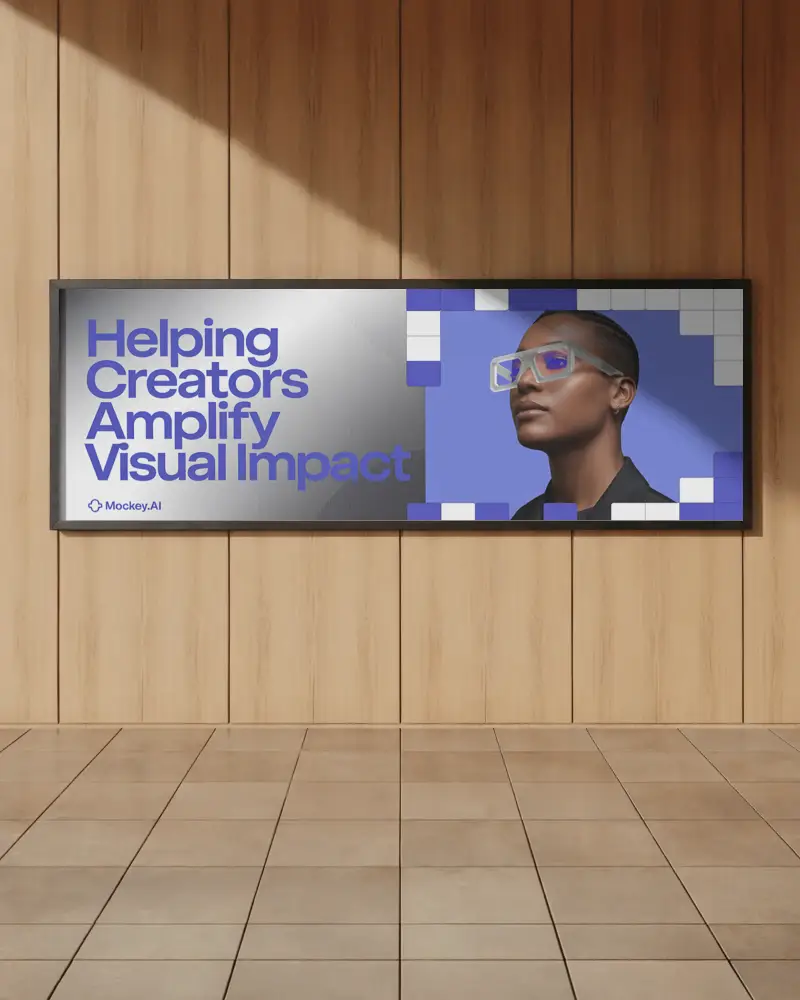 indoor-wooden-wall-horizontal-billboard-mockup-sleek-and-minimal-light-gradient