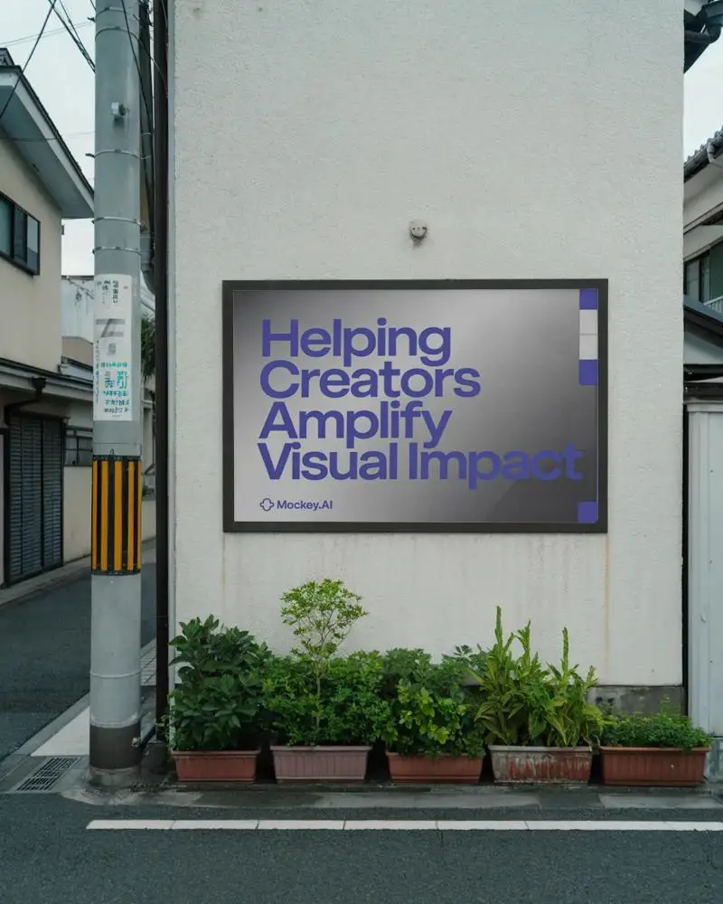 urban-street-billboard-mockup-on-wall-with-plants-for-advertising-and-promotion-0536