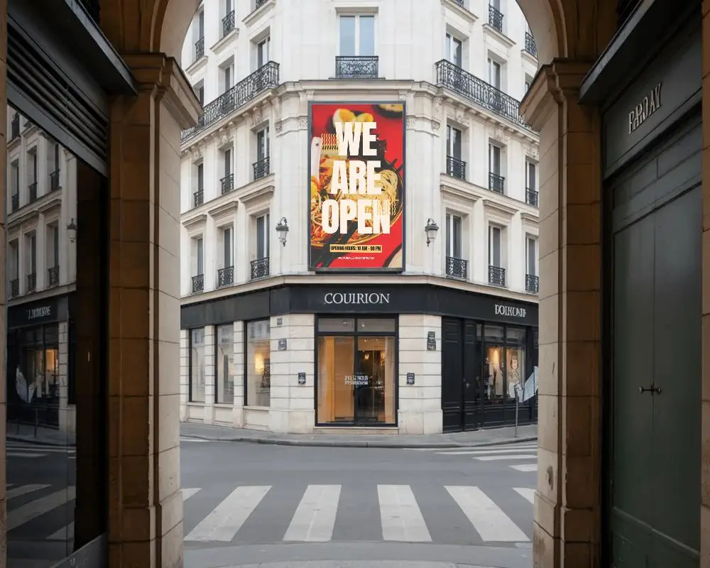 luxury-boutique-billboard-mockup-on-parisian-building-in-chic-urban-setting
