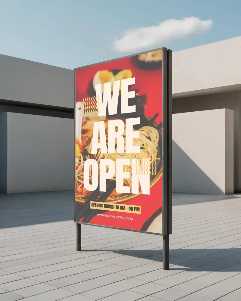 Urban Street Billboard Mockup For Advertisers Branding Or Promotion Projects