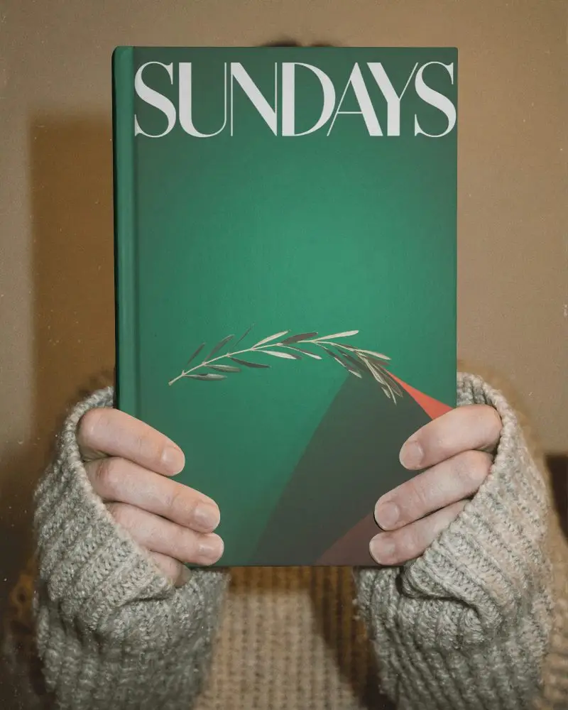 Hardback Book Mockup With Plain Cover Ideal For Showcasing Custom Book Designs
