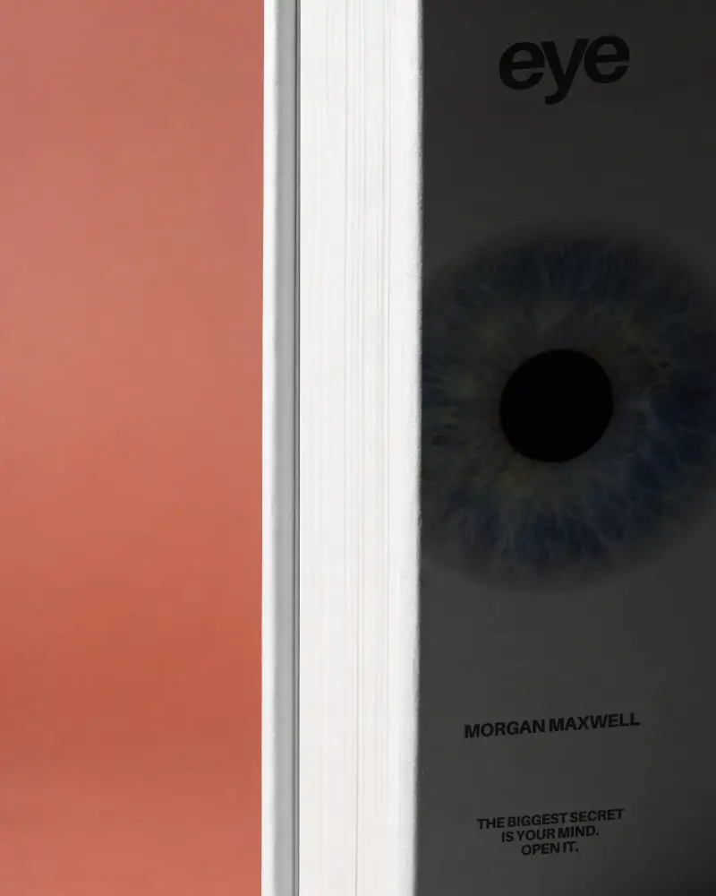 Closeup View Book Mockup Showing Detailed Texture And Thick Paperstack For Design Presentations