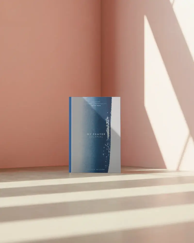 Minimalist Hardcover Book Mockup With Soft Natural Light And Shadow Play