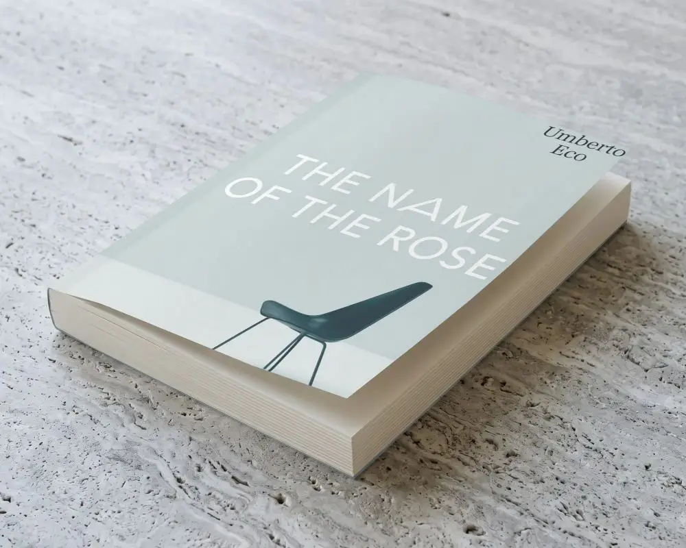 High Resolution Book Mockup Ideal For Showcasing Book Cover Artwork Or Branding