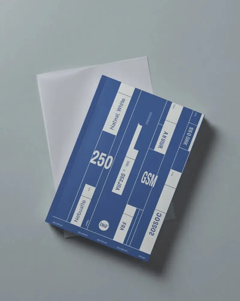 Softcover Book Mockup With Minimalist Design Floating On Flat Surface For Clean Presentation